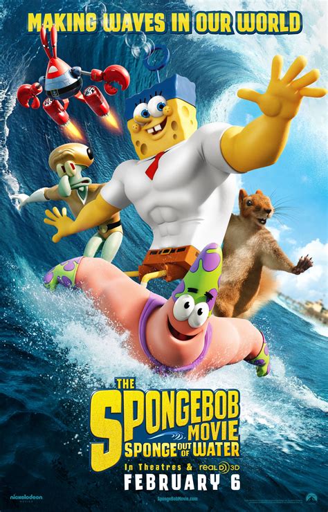The SpongeBob Movie: Sponge Out of Water .